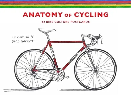 Album artwork for Anatomy of Cycling: 22 Bike Culture Postcards by David Sparshott
