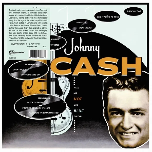 Album artwork for With His Hot and Blue Guitar by Johnny Cash