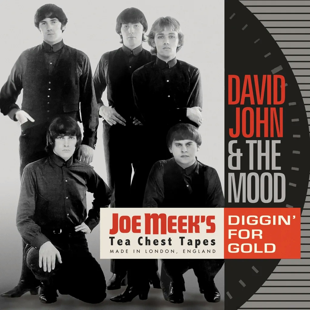 Album artwork for  Diggin’ For Gold – Joe Meek’s Tea Chest Tapes by David John and the Mood