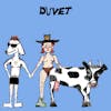 Album artwork for Girlcow / Sweaty Dog by Duvet