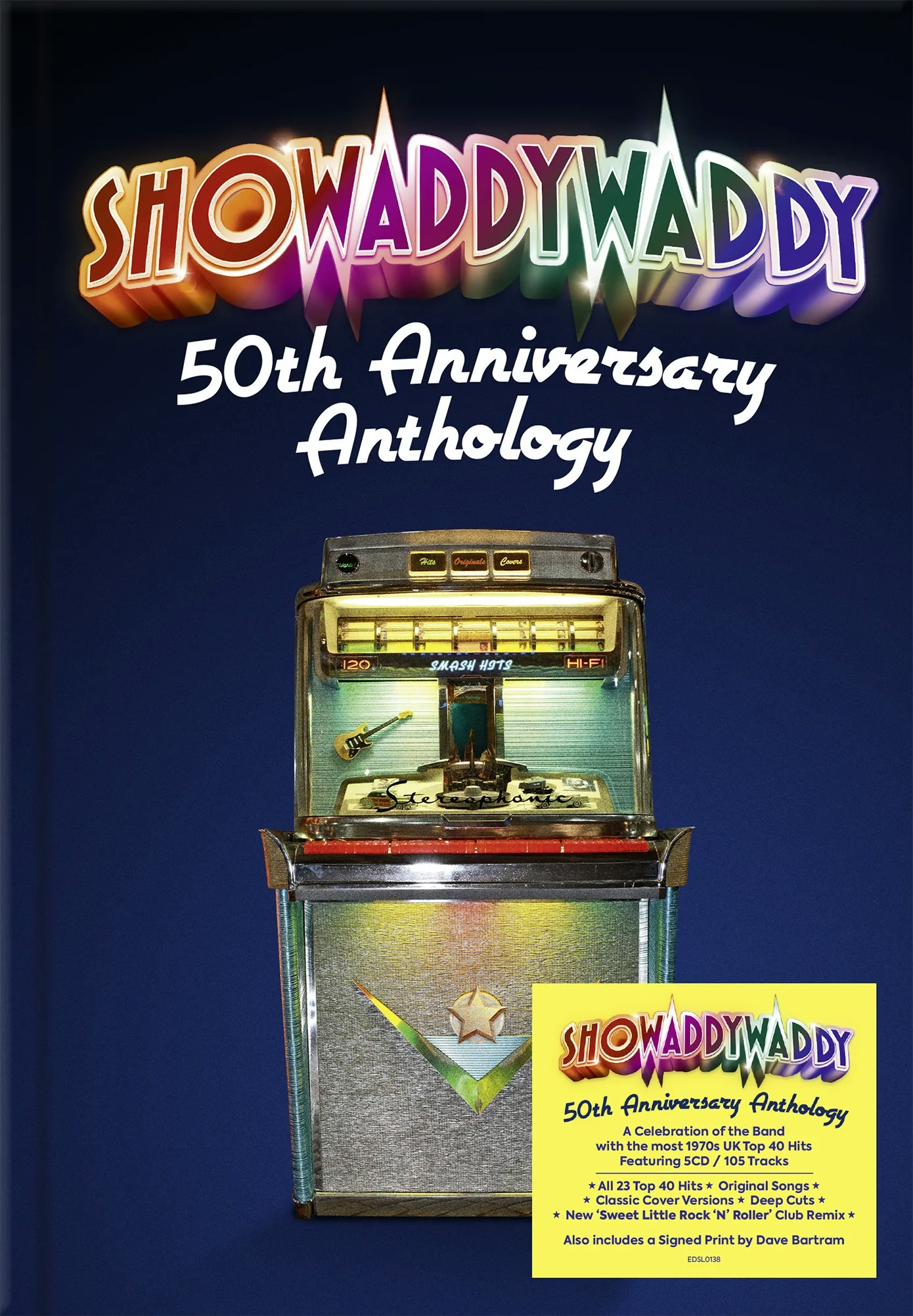 Album artwork for 50th Anniversary Anthology by Showaddywaddy