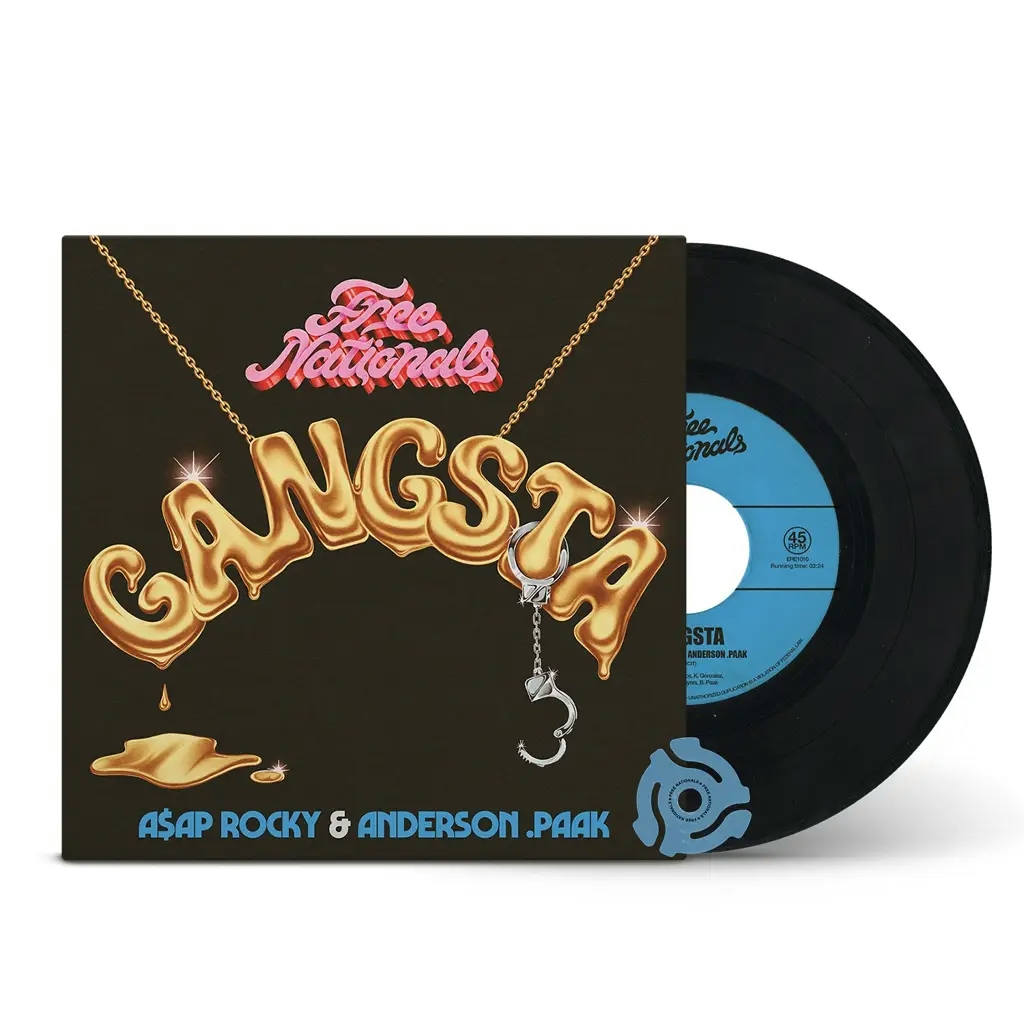 Album artwork for Gangsta by Free Nationals, Asap Rocky, Anderson .Paak