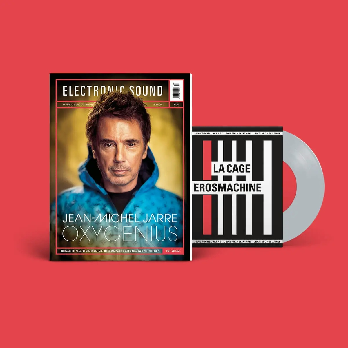 Album artwork for Issue 96 with Jean Michel Jarre 7" by Electronic Sound