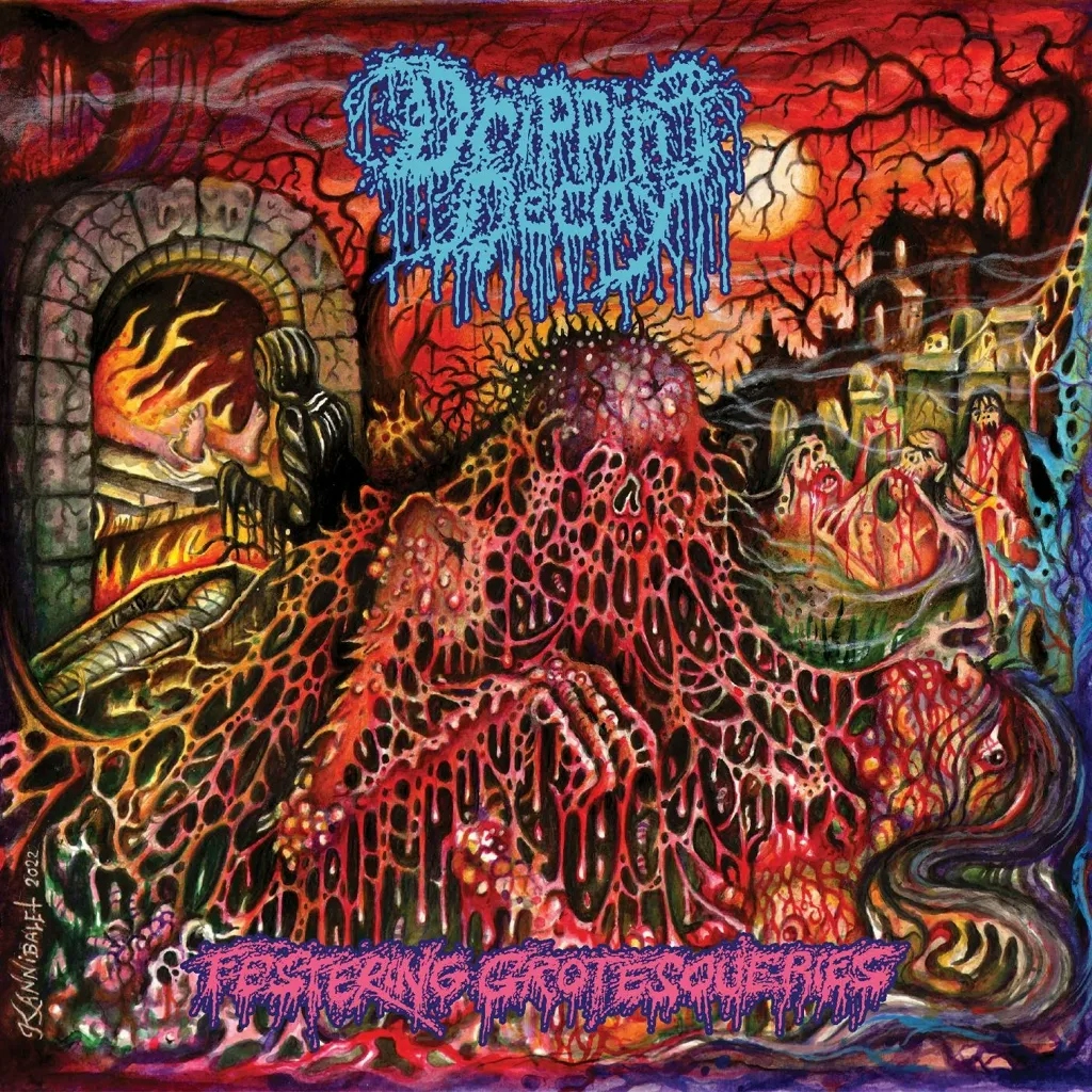 Album artwork for Festering Grotesqueries by Dripping Decay