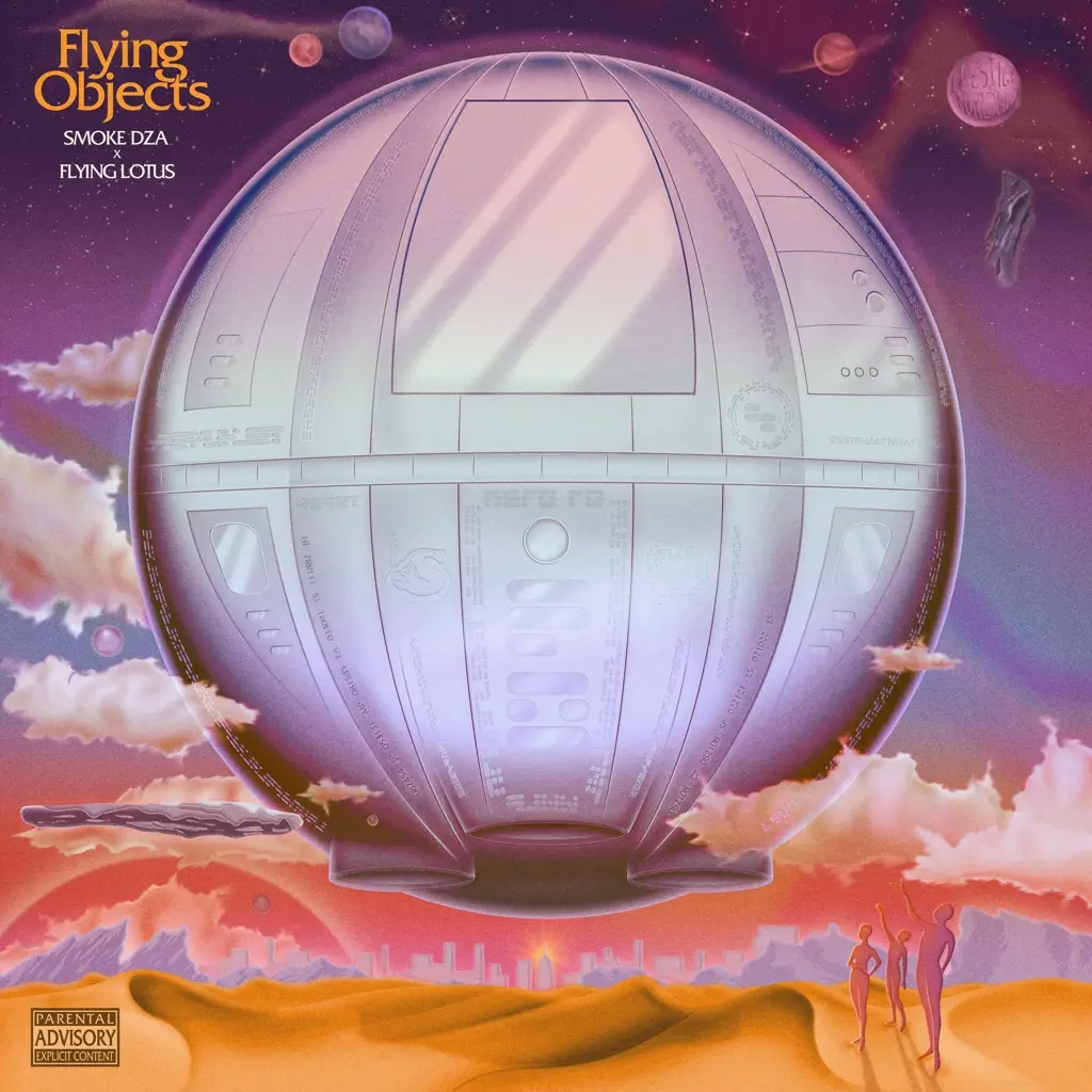 Album artwork for Flying Objects by Smoke DZA, Flying Lotus