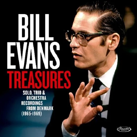 Album artwork for Treasures - Solo, Trio and Orchestral Records from Denmark (1965-69) by Bill Evans