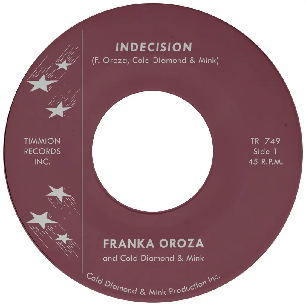 Album artwork for Indecision by Franka Oroza, Cold Diamond and Mink
