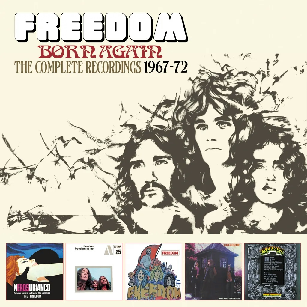 Album artwork for Born Again - The Complete Recordings 1967-72 by Freedom