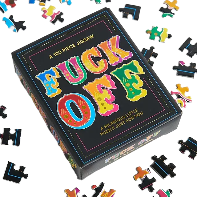 Album artwork for Fuck off: A hilarious little puzzle by Summersdale