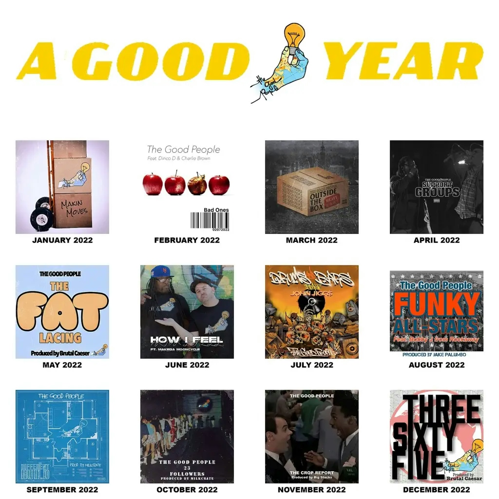 Album artwork for A Good Year by The Good People