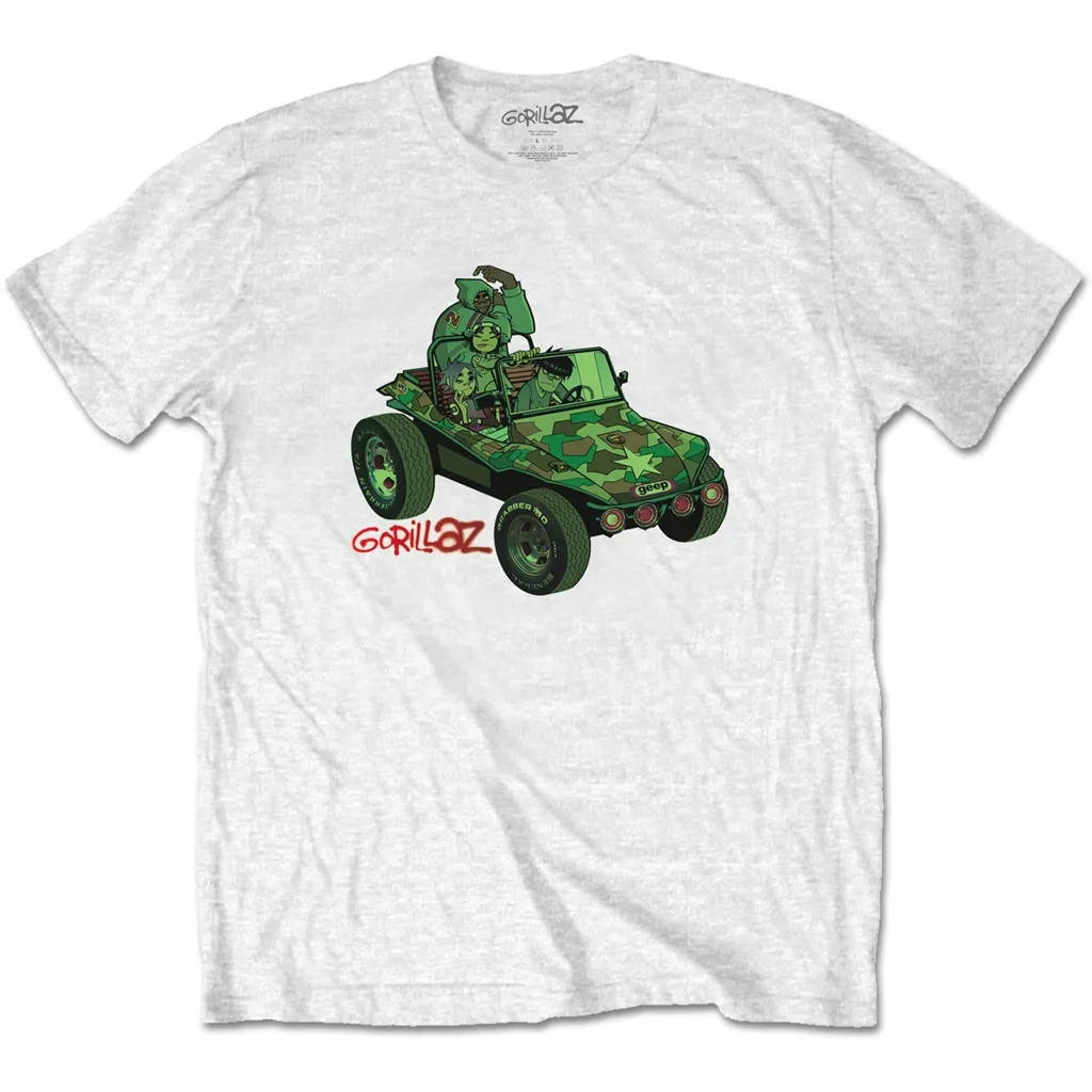 Album artwork for Jeep T-Shirt by Gorillaz