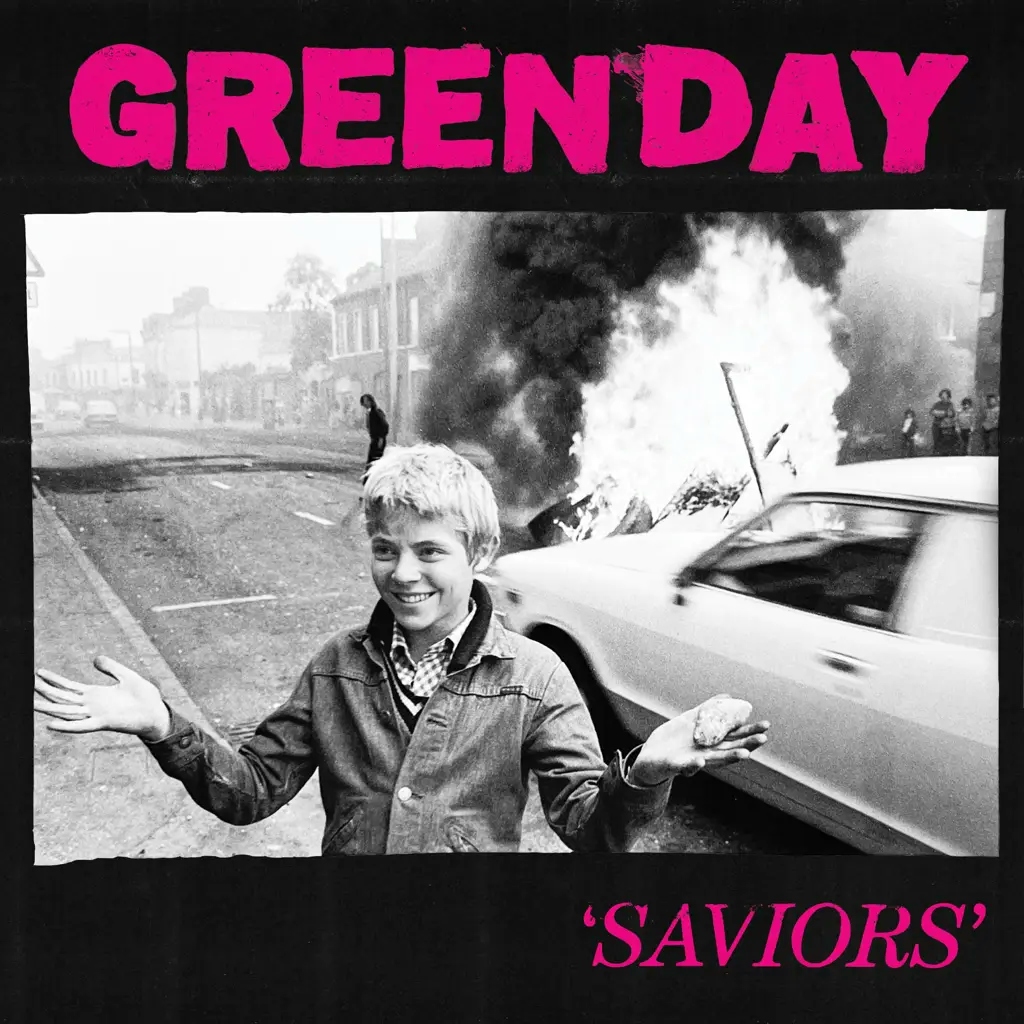Album artwork for Saviors by Green Day