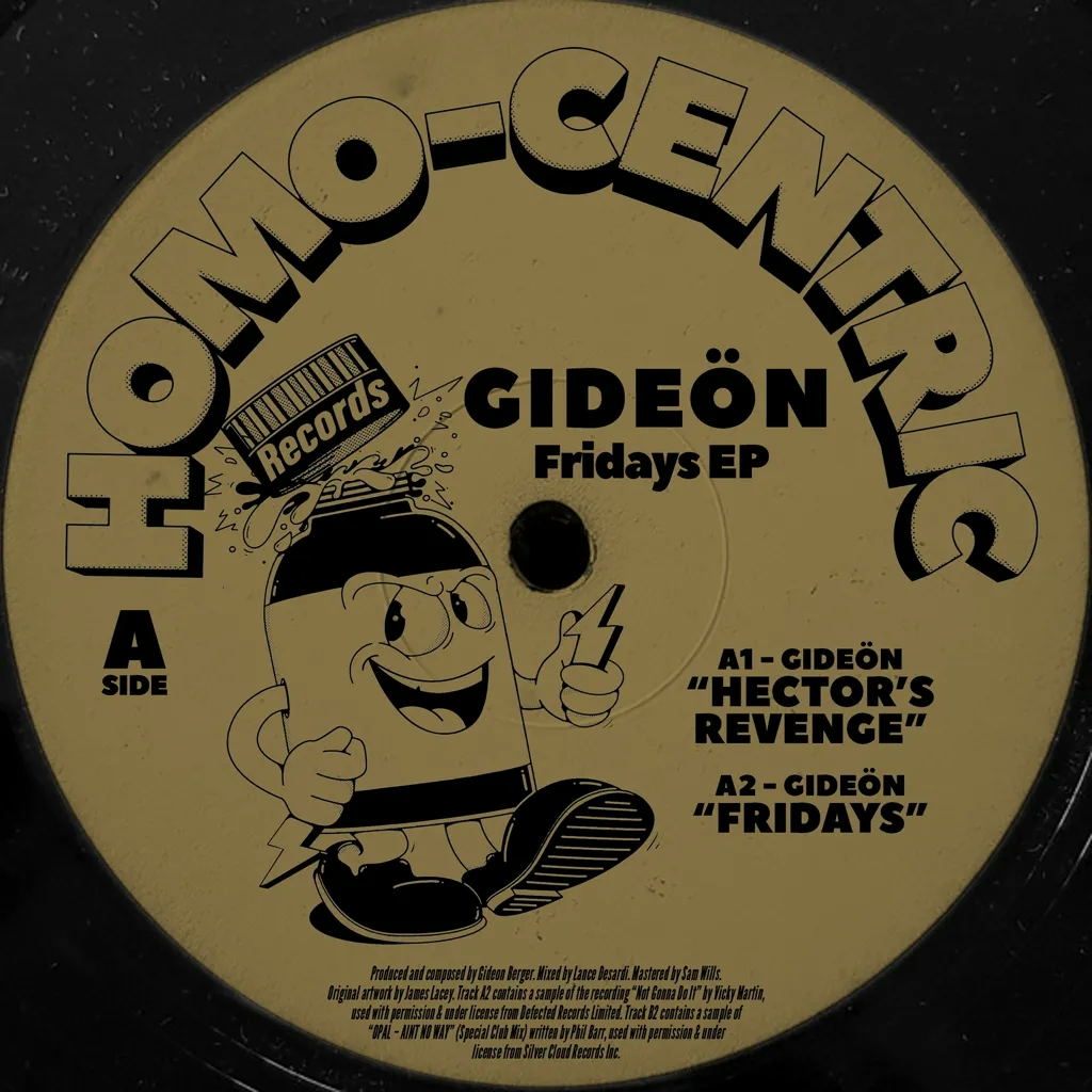 Album artwork for Fridays EP by Gideon