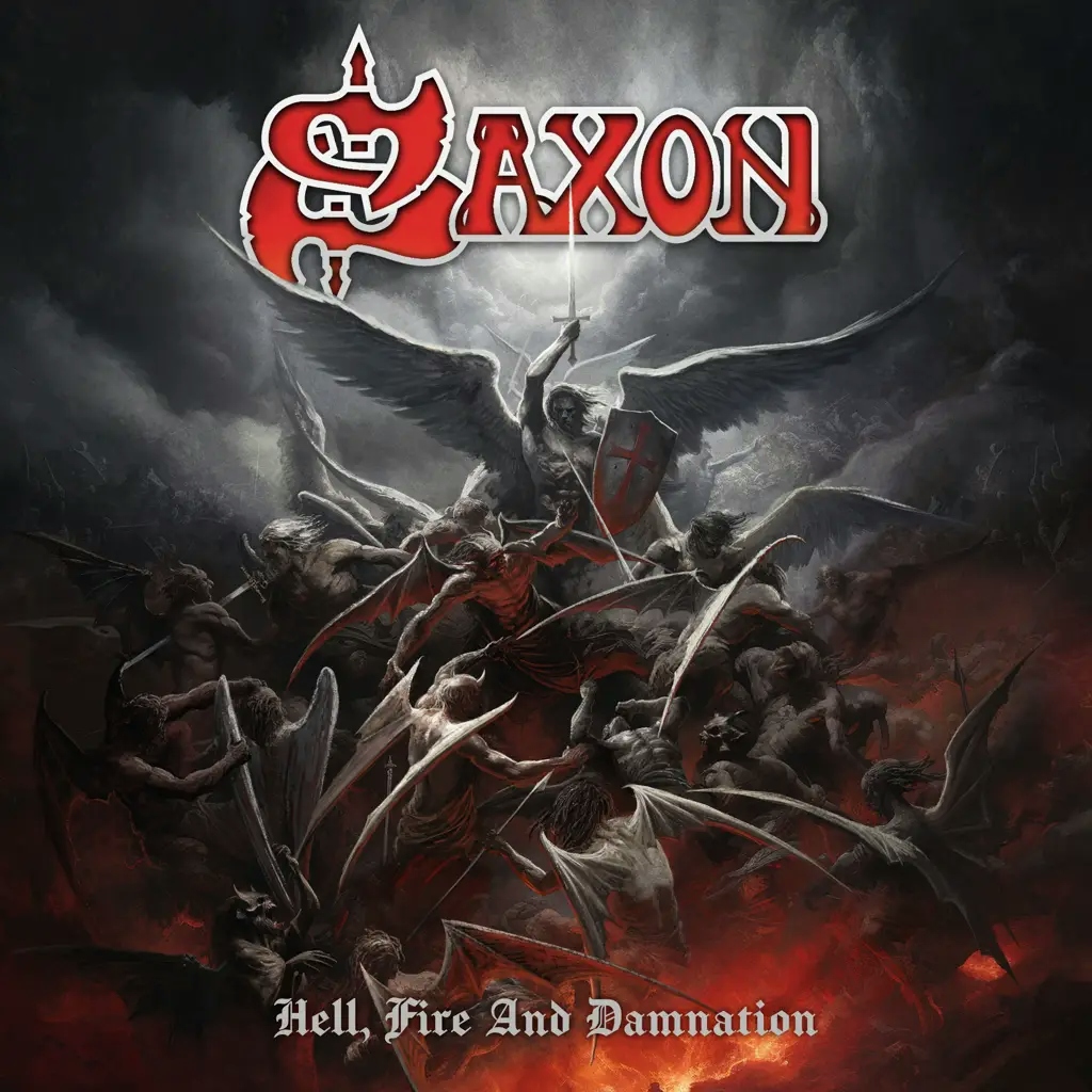 Album artwork for Hell, Fire and Damnation by Saxon