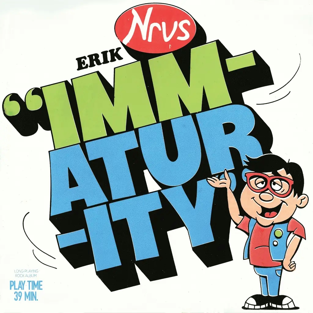 Album artwork for Immaturity by Erik Nervous