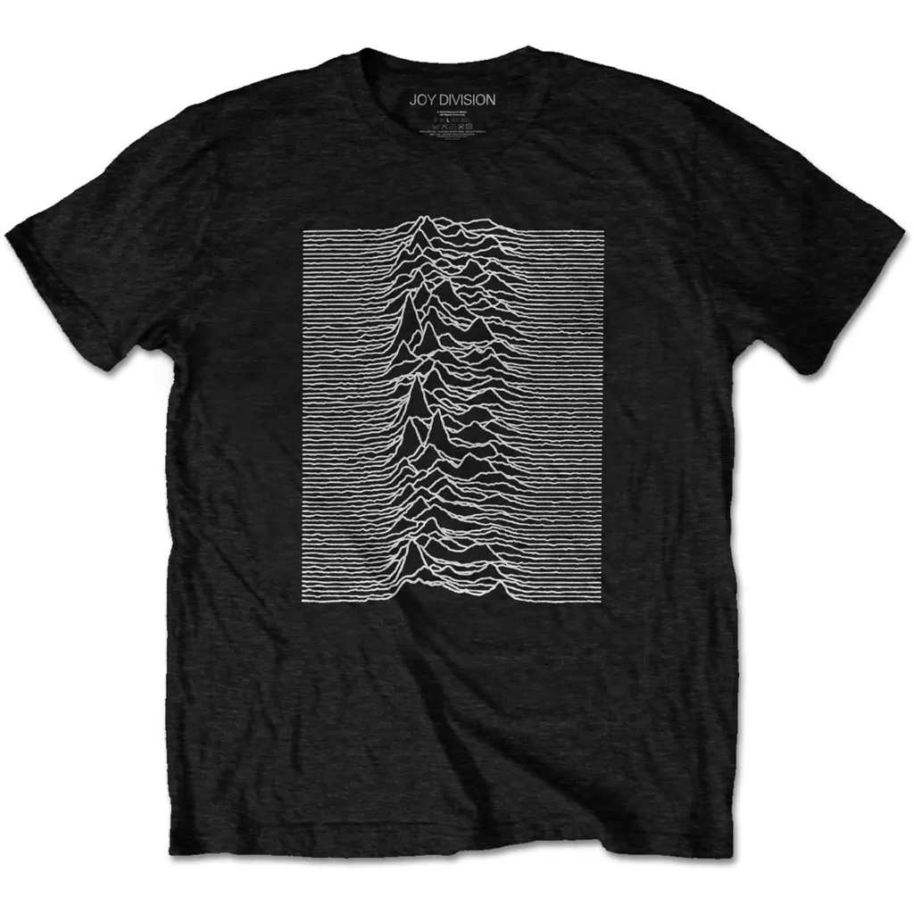 Album artwork for Album artwork for Unknown Pleasures Unisex Tee by Joy Division by Unknown Pleasures Unisex Tee - Joy Division