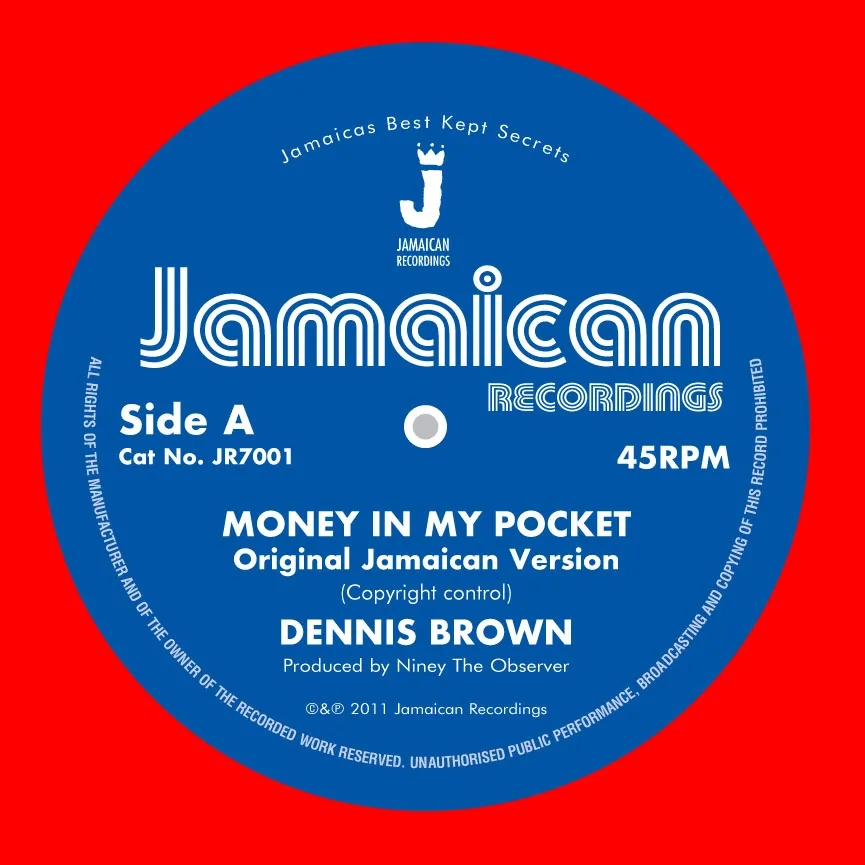 Album artwork for Money in my Pocket by Dennis Brown