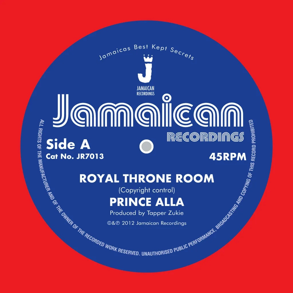Album artwork for Royal Throne Room / Hail Rastafari by Prince Alla