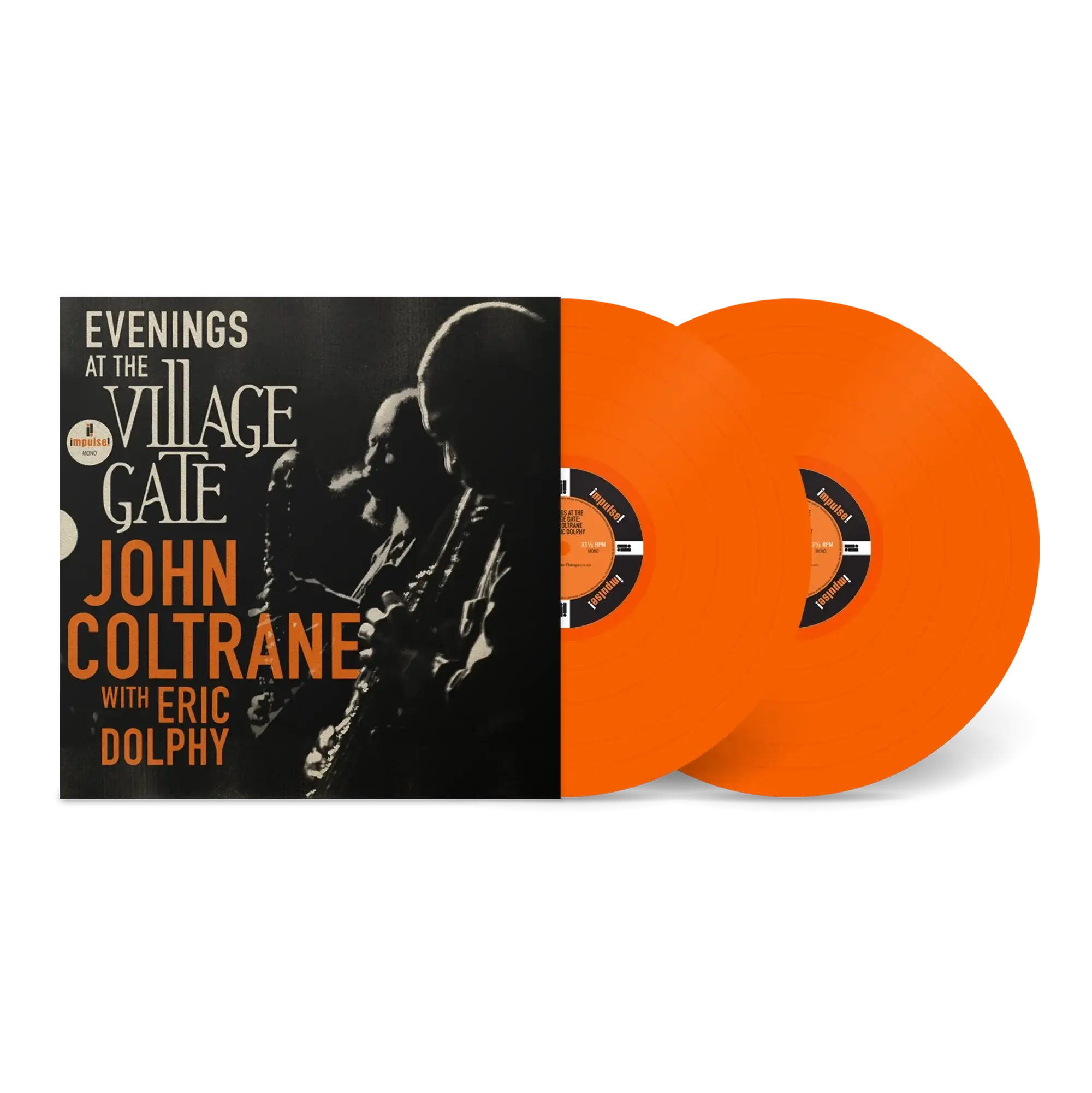 Album artwork for Evenings At The Village Gate: John Coltrane with Eric Dolphy   by John Coltrane