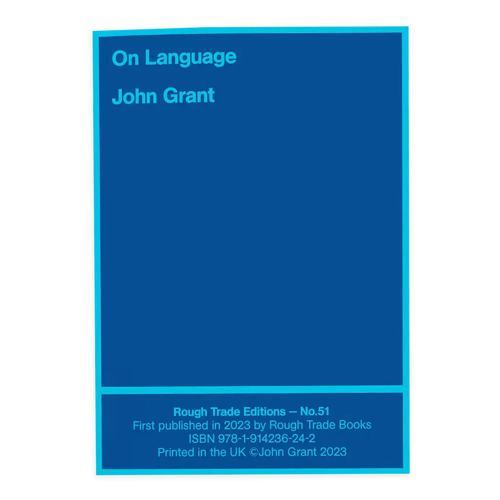 Album artwork for On Language by John Grant