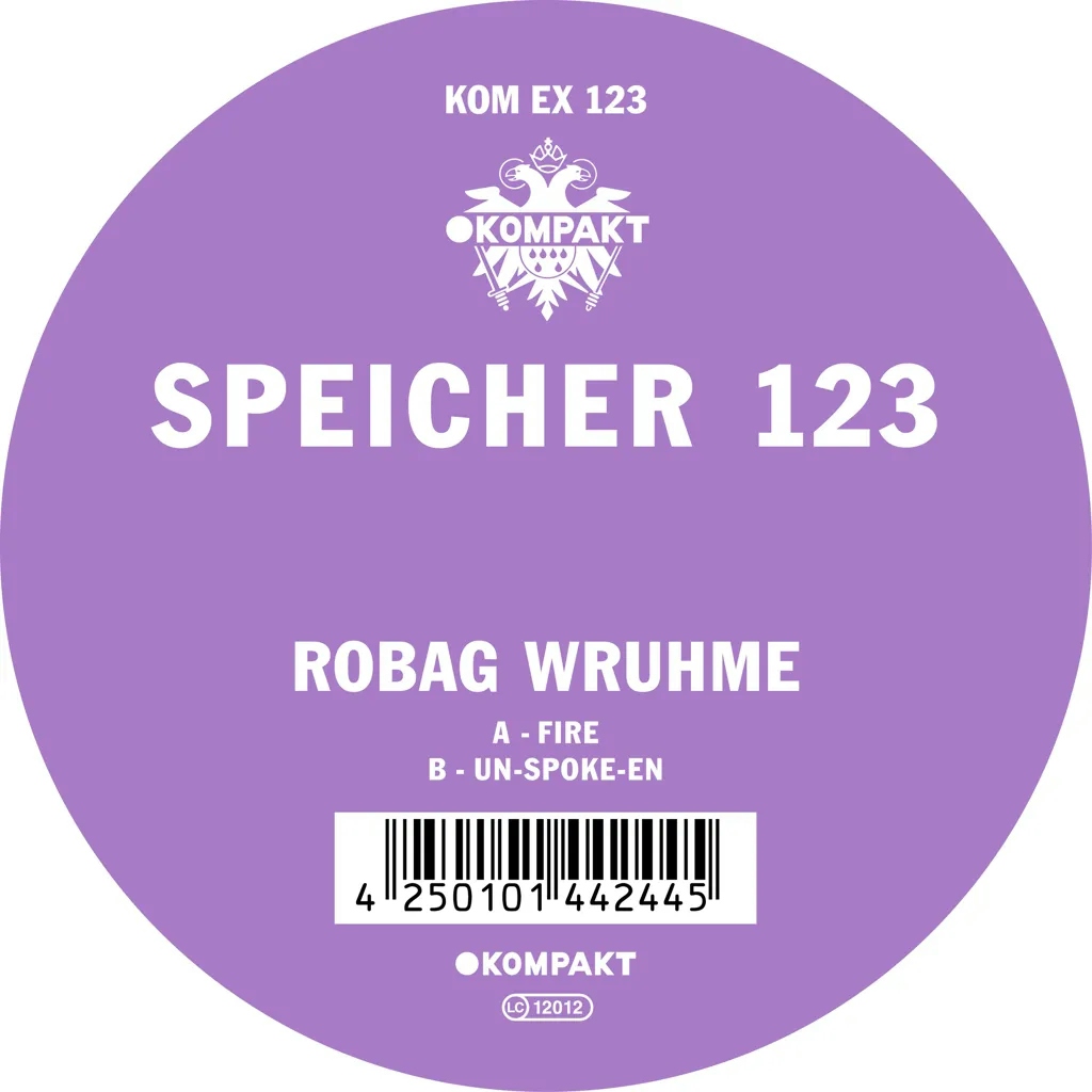 Album artwork for Speicher 123 by Robag Wruhme