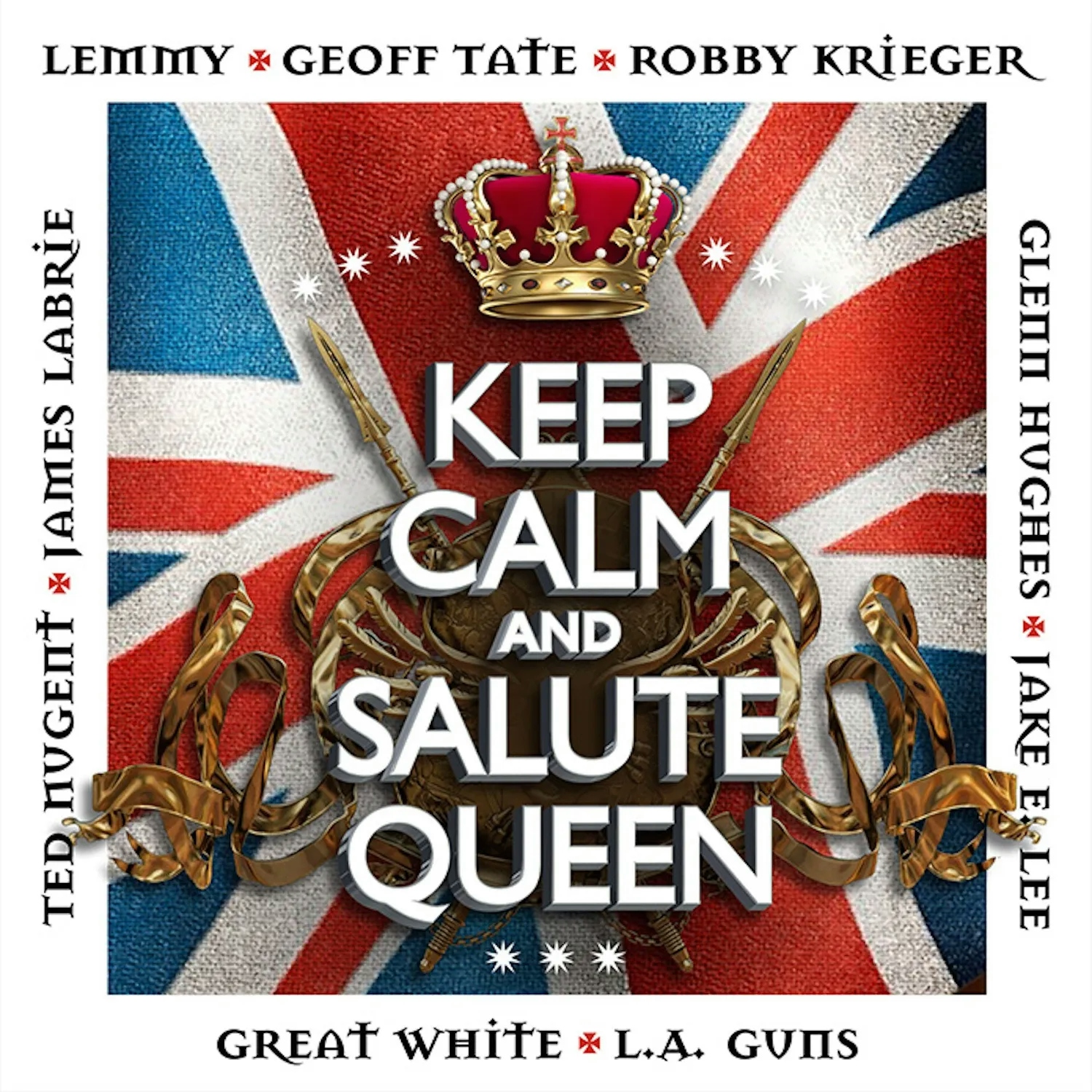 Album artwork for Keep Calm and Salute Queen by Various Artists