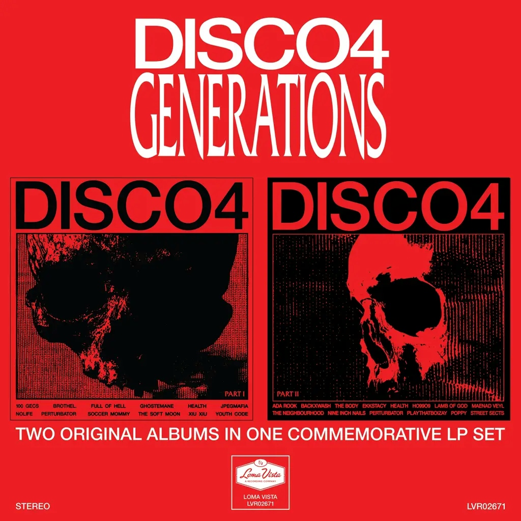 Album artwork for Disco 4 - Generations by Health
