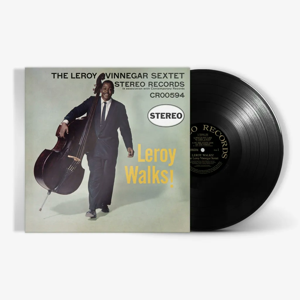 Album artwork for Leroy Walks! by The Leroy Vinnegar Sextet