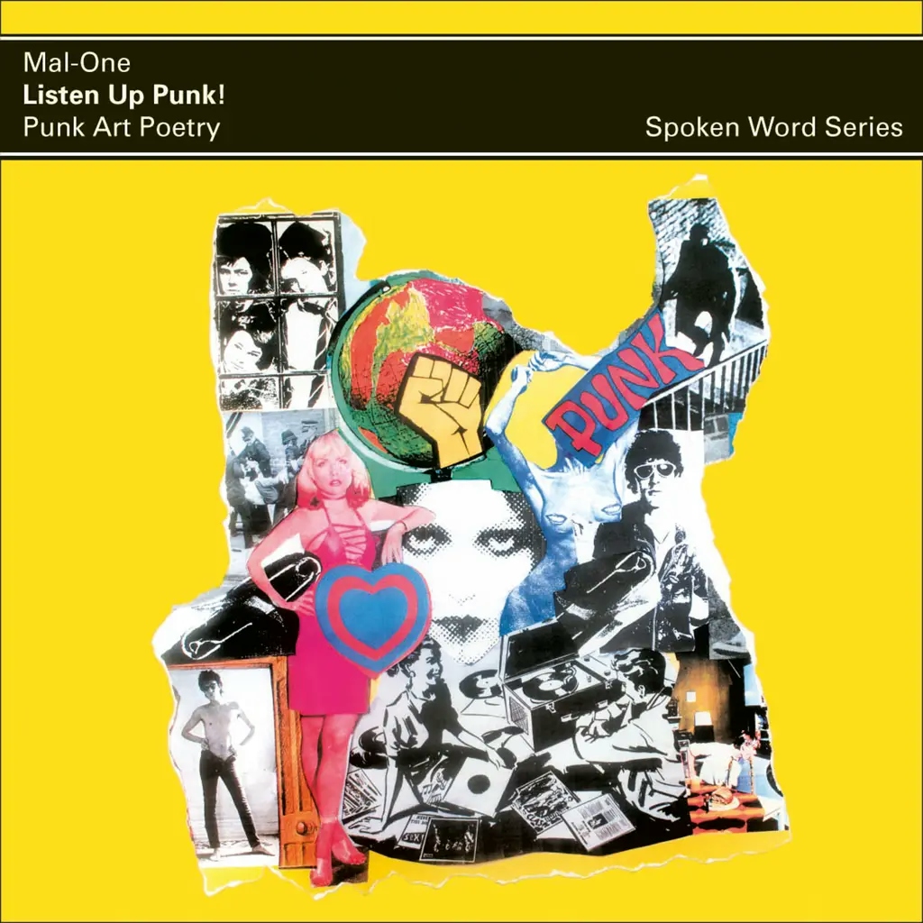 Album artwork for Listen Up Punk! Punk Art Poetry - Spoken Word Album - RSD 2024 by Mal-One