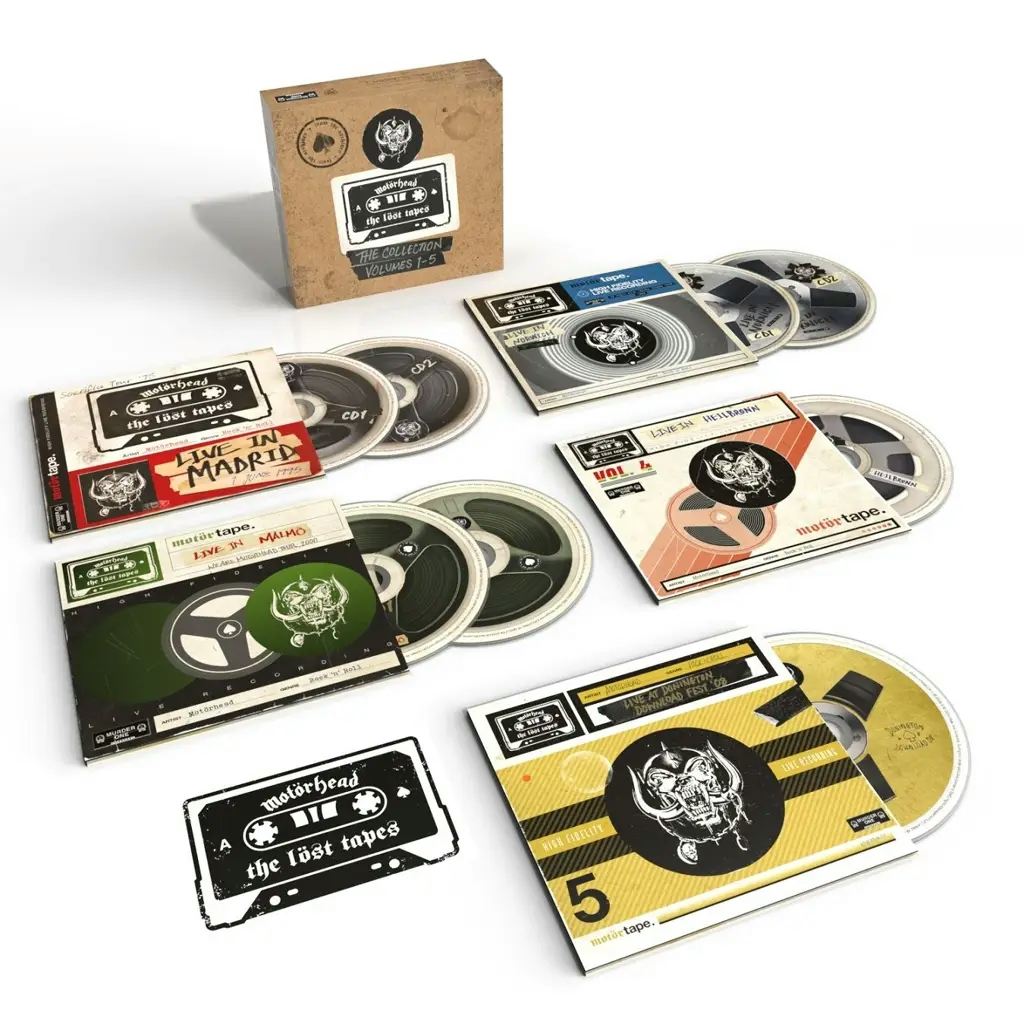 Album artwork for The Lost Tapes - The Collection (Vol. 1-5)  by Motorhead