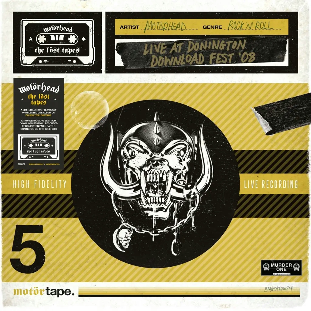 Album artwork for The Lost Tapes Vol 5 (Live At Donnington 2008) by Motorhead