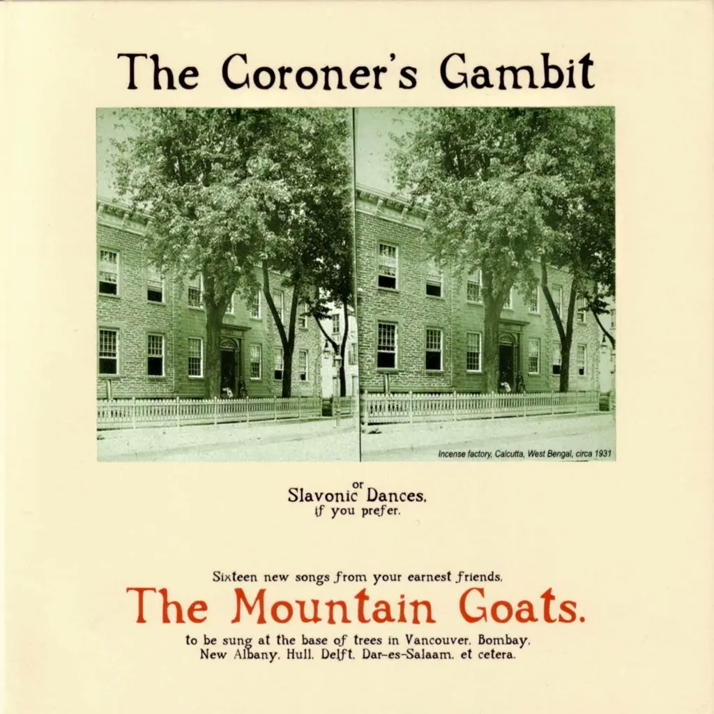 Album artwork for The Coroner's Gambit by The Mountain Goats