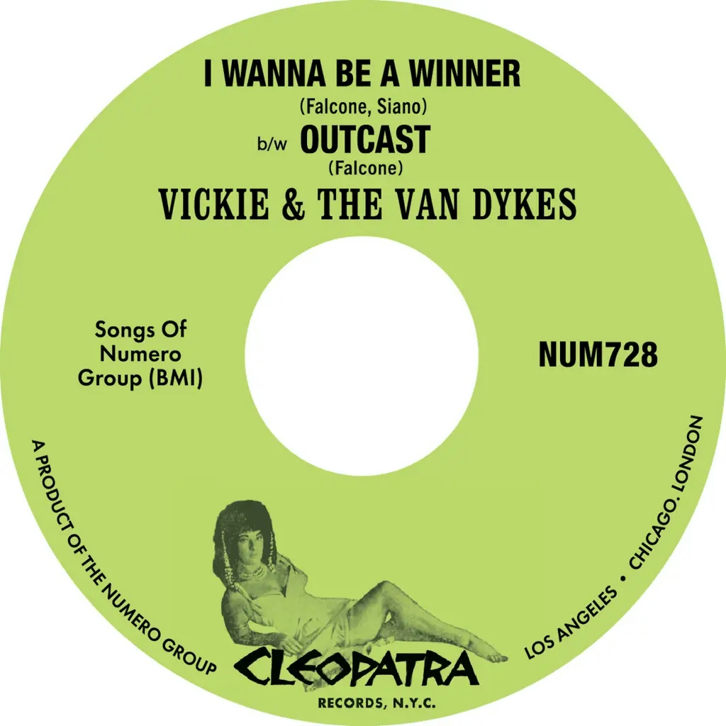 Album artwork for I Wanna Be a Winner b/w Outcast by Vickie and The Van Dykes