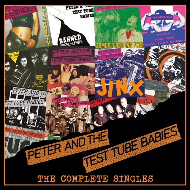 Album artwork for The Complete Singles by Peter and the Test Tube Babies