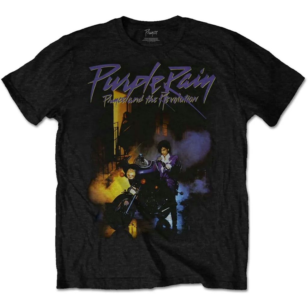 Album artwork for Prince Unisex T-Shirt: Purple Rain by Prince, Prince and the Revolution