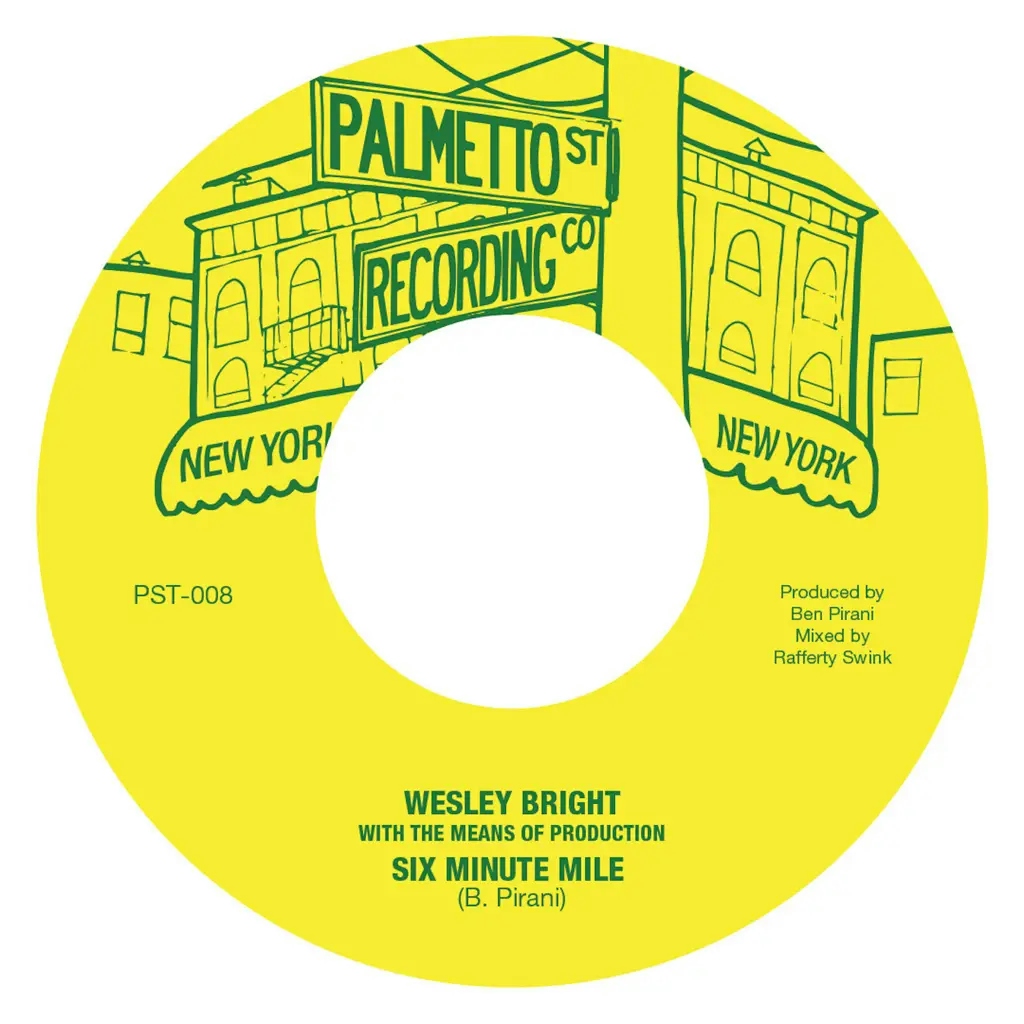 Album artwork for Six Minute Mile by Wesley Bright and The Means Of Production
