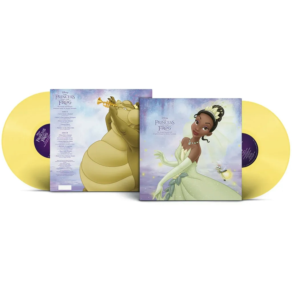 Album artwork for The Princess and The Frog: The Songs Soundtrack  by Various
