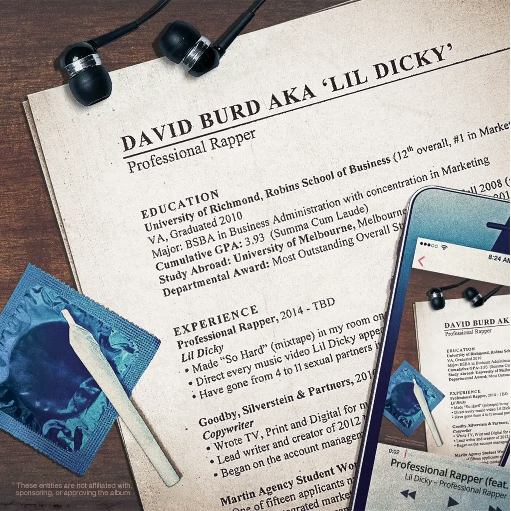Album artwork for Professional Rapper by Lil Dicky