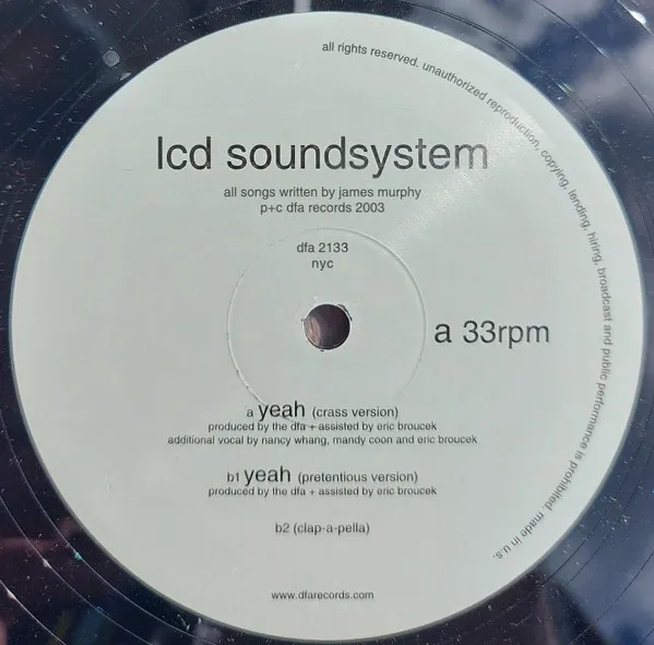Album artwork for Yeah by LCD Soundsystem