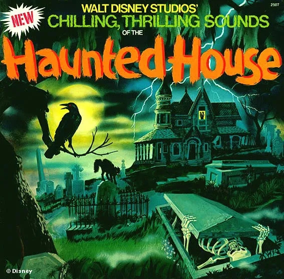 Album artwork for Chilling, Thrilling Sounds of the Haunted House by Walt Disney Studio's Presents