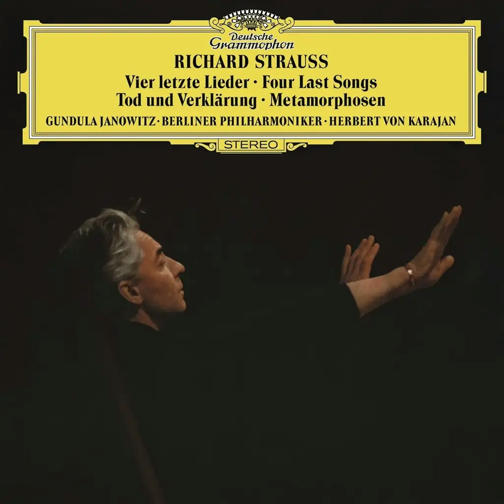 Album artwork for R. Strauss: Tod Und Verklärung / Vier Letzte Lieder (Original Source Series) by Gundula Janowitz, Herbert von Karajan, Berlin Philharmonic