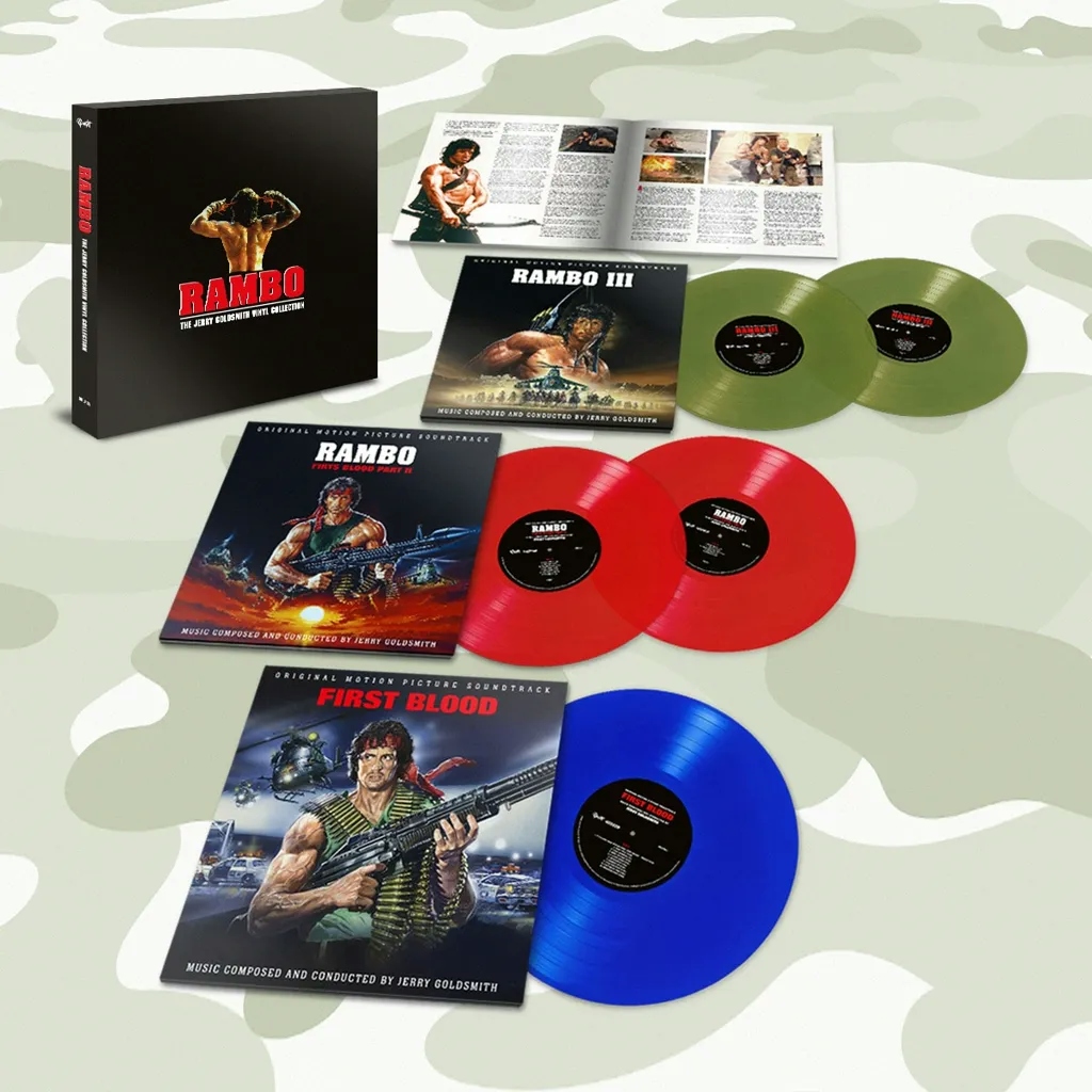 Album artwork for Rambo: The Jerry Goldsmith Film Music Collection by Jerry Goldsmith
