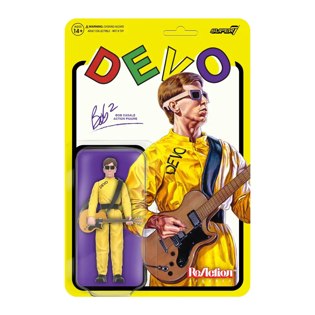 Album artwork for Album artwork for Devo ReAction Figure Wave 1 Bob Casale (Satisfaction) by Devo by Devo ReAction Figure Wave 1 Bob Casale (Satisfaction) - Devo
