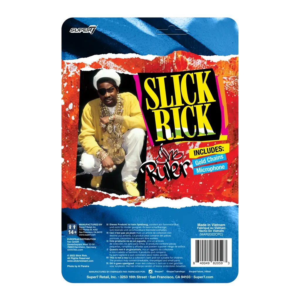 Album artwork for Slick Rick Reaction Figure by Slick Rick