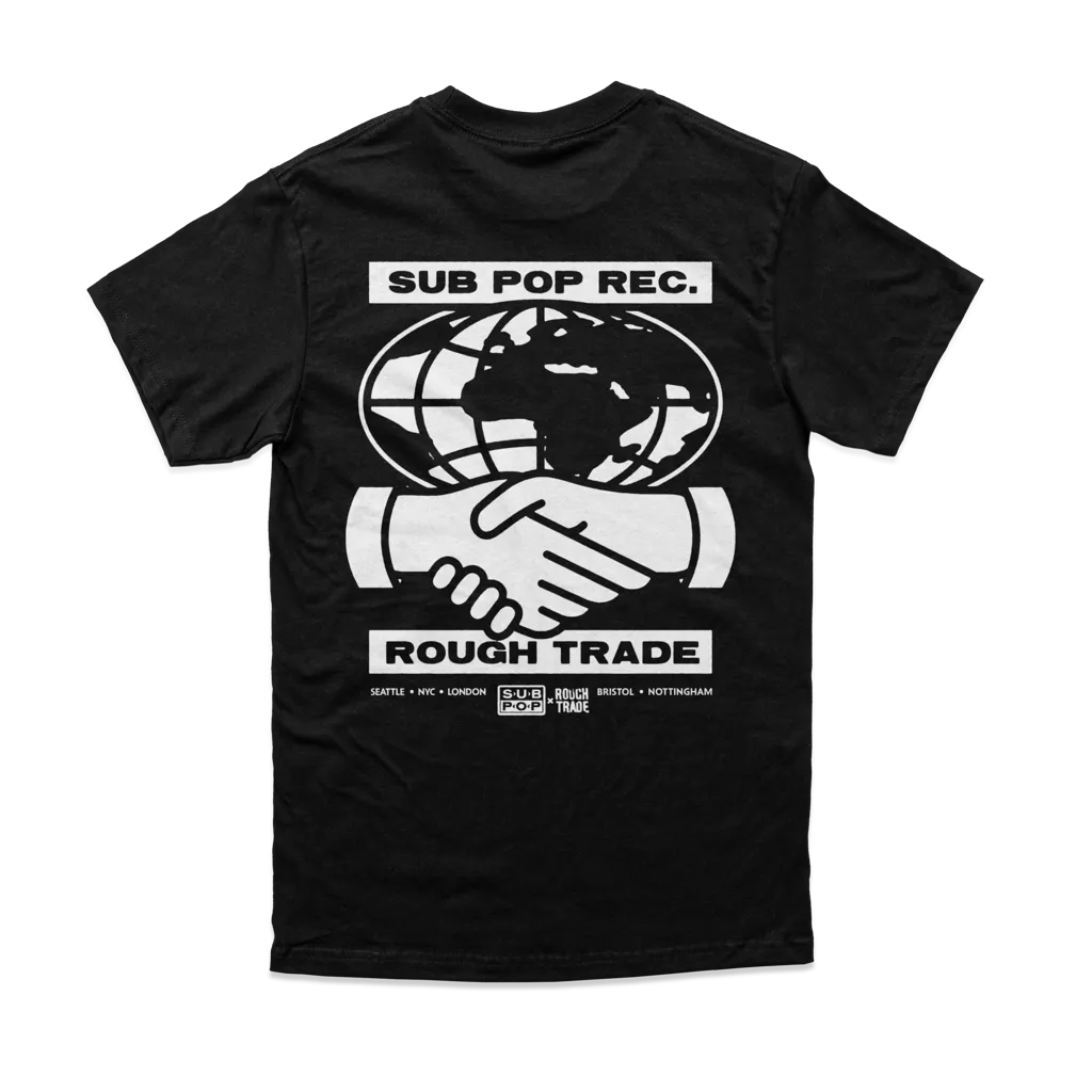 Album artwork for Sub Pop x Rough Trade - 35th Anniversary Limited Edition T-Shirt - Black by Rough Trade Shops