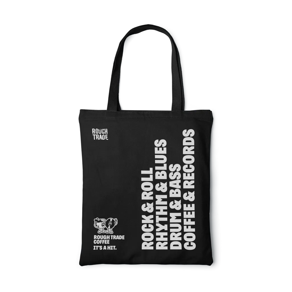Album artwork for Rough Trade Coffee Tote Bag - Black by Rough Trade Shops