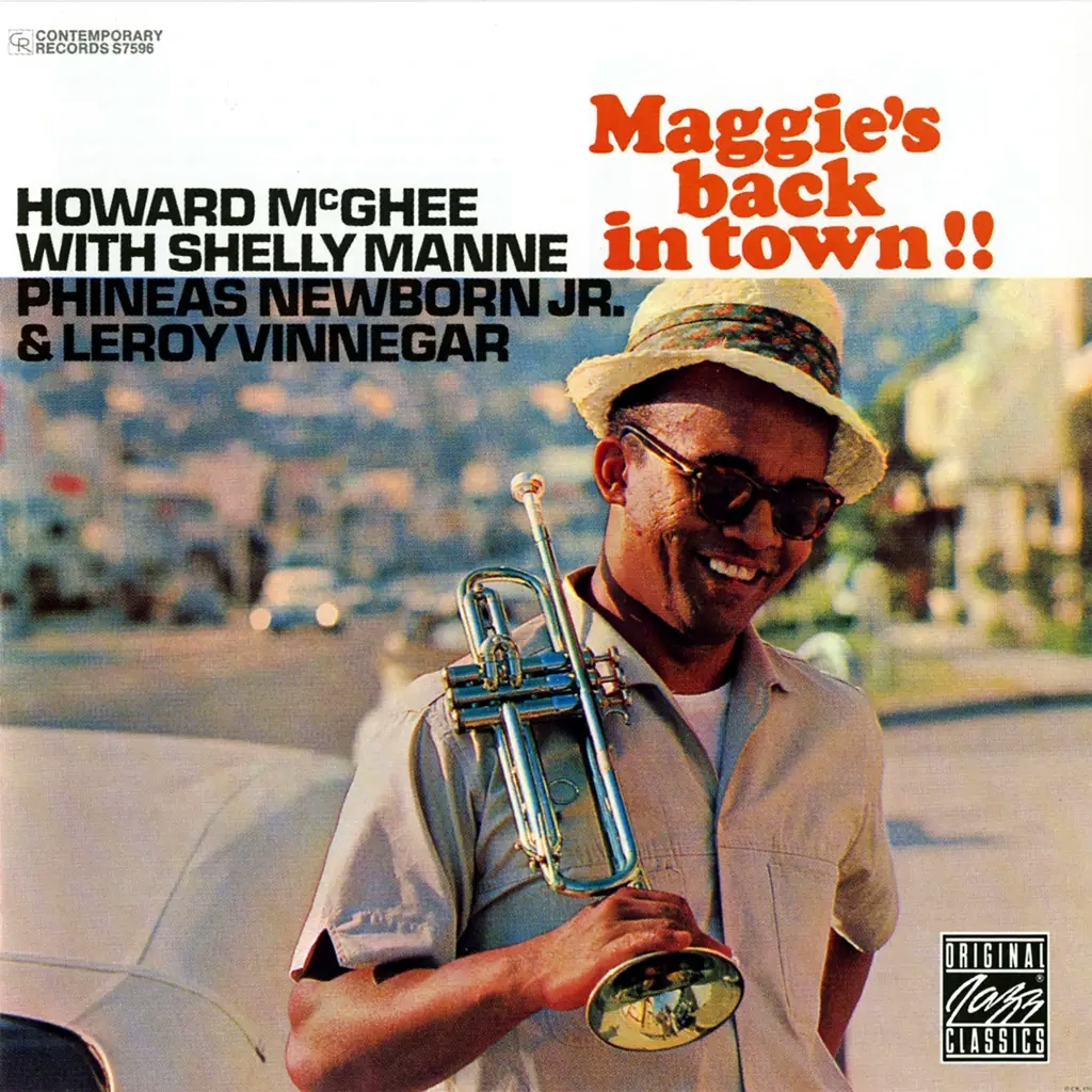 Album artwork for Maggie’s Back in Town!! by Howard McGhee