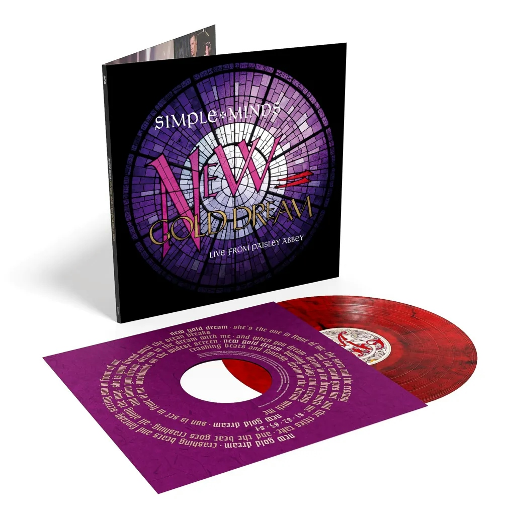 Album artwork for New Gold Dream Live From Paisley Abbey by Simple Minds