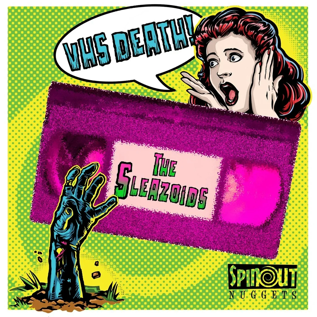 Album artwork for VHS Death by The Sleazoids