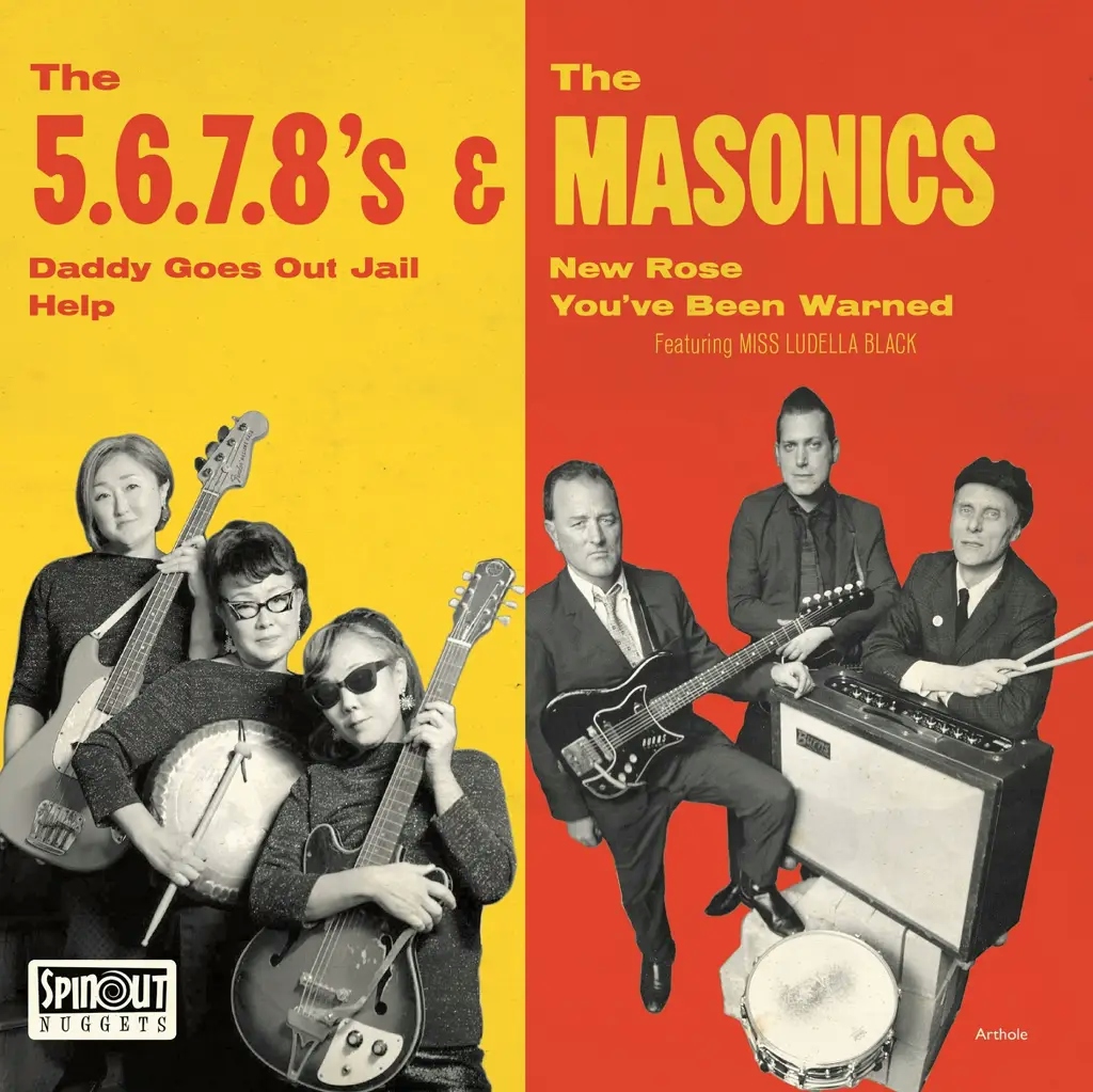 Album artwork for Japan Tour EP by The Masonics, The 5678's